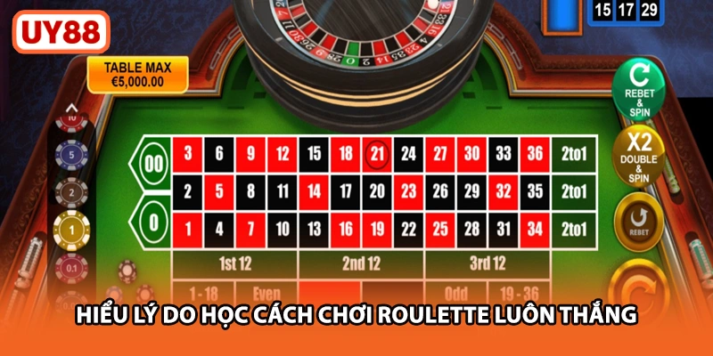 Hiểu lý do học cách chơi roulette luôn thắng